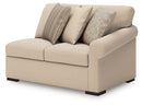 LadyMae Sectional with Chaise - 5th Ave Furniture