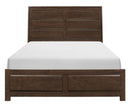 Homelegance Furniture Erwan King Panel Bed in Dark Walnut 1961K-1EK image