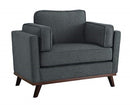 Homelegance Furniture Bedos Chair in Gray 8289GY-1 image