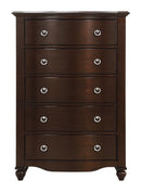 Homelegance Meghan 5 Drawer Chest in Espresso 2058C-9 image