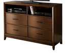 Homelegance Kasler TV Chest in Medium Walnut 2135-11 image