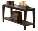 Homelegance Vincent Sofa Table in Espresso 3299-01 image