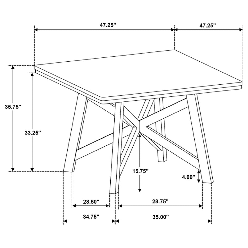 Canfield Counter Height Dining Table