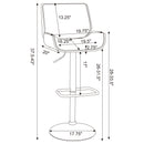 Folsom Adjustable Bar Stool