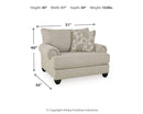 Asanti Oversized Chair - 5th Ave Furniture