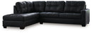 Barlin Mills Sectional with Chaise - 5th Ave Furniture