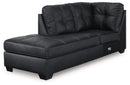 Barlin Mills Sectional with Chaise - 5th Ave Furniture