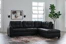 Barlin Mills Sectional with Chaise - 5th Ave Furniture