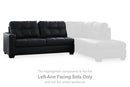 Barlin Mills Sectional with Chaise - 5th Ave Furniture
