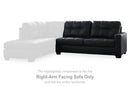 Barlin Mills Sectional with Chaise - 5th Ave Furniture