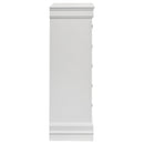 Louis Philippe 5-drawer Bedroom Chest White