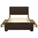 Kauffman Panel Platform Storage Bed
