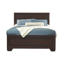 Kauffman California King, Eastren King, & Queen Panel Bed Dark Cocoa - 5th Ave Furniture
