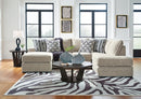 Calnita Sectional with Chaise - 5th Ave Furniture
