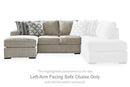 Calnita Sectional with Chaise - 5th Ave Furniture
