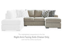 Calnita Sectional with Chaise - 5th Ave Furniture