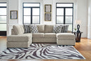 Calnita Sectional with Chaise - 5th Ave Furniture