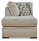 Calnita Sectional with Chaise - 5th Ave Furniture