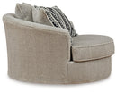 Calnita Oversized Swivel Accent Chair - 5th Ave Furniture