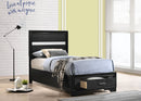 Miranda Panel Platform Storage Bed