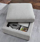 Gabyleigh Ottoman With Storage - 5th Ave Furniture