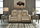 Next-Gen DuraPella Power Reclining Loveseat with Console - 5th Ave Furniture