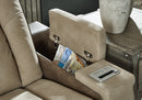 Next-Gen DuraPella Power Reclining Loveseat with Console - 5th Ave Furniture