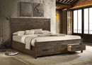 Woodmont Panel Platform Storage Bed