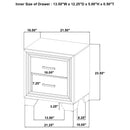 Wright 4 Pc Bedroom Set - 5th Ave Furniture