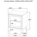 Welsley 4 Pc Bedroom Set - 5th Ave Furniture