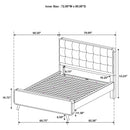 Robyn Panel Platform Bed