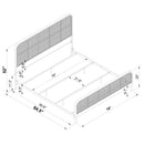 Lanewood Eastern King Bed - 5th Ave Furniture