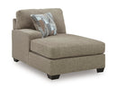 Newellen Sleeper Sectional with Chaise - 5th Ave Furniture
