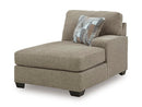 Newellen Sleeper Sectional with Chaise - 5th Ave Furniture
