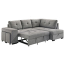 Roanne Pull-Out Sleeper Sectional Sofa