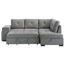 Roanne Pull-Out Sleeper Sectional Sofa