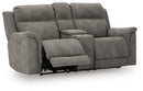 Next-Gen DuraPella Power Reclining Loveseat with Console - 5th Ave Furniture