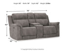 Next-Gen DuraPella Power Reclining Loveseat with Console - 5th Ave Furniture