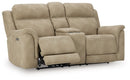 Next-Gen DuraPella Power Reclining Loveseat with Console - 5th Ave Furniture