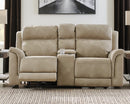 Next-Gen DuraPella Power Reclining Loveseat with Console - 5th Ave Furniture