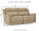 Next-Gen DuraPella Power Reclining Sofa - 5th Ave Furniture