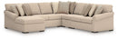 LadyMae Sectional with Chaise - 5th Ave Furniture