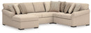 LadyMae Sectional with Chaise - 5th Ave Furniture