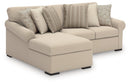 LadyMae Sectional with Chaise - 5th Ave Furniture
