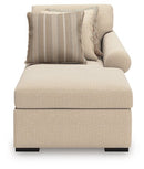 LadyMae Sectional with Chaise - 5th Ave Furniture