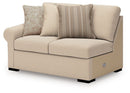 LadyMae Sectional with Chaise - 5th Ave Furniture