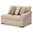 LadyMae Sectional with Chaise - 5th Ave Furniture