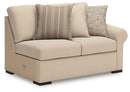 LadyMae Sectional with Chaise - 5th Ave Furniture