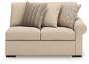 LadyMae Sectional with Chaise - 5th Ave Furniture