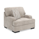 High Profile Chair & Ottoman Living Room Set - 5th Ave Furniture